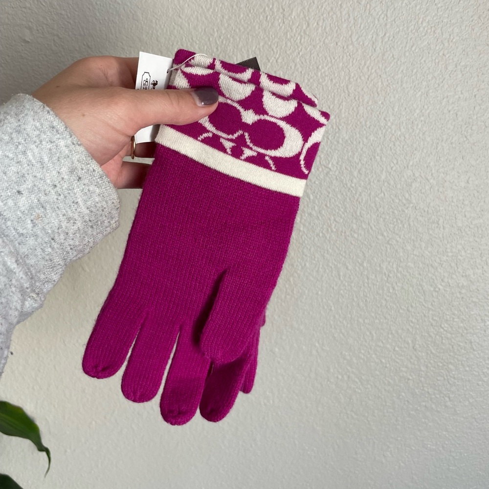 Coach gloves